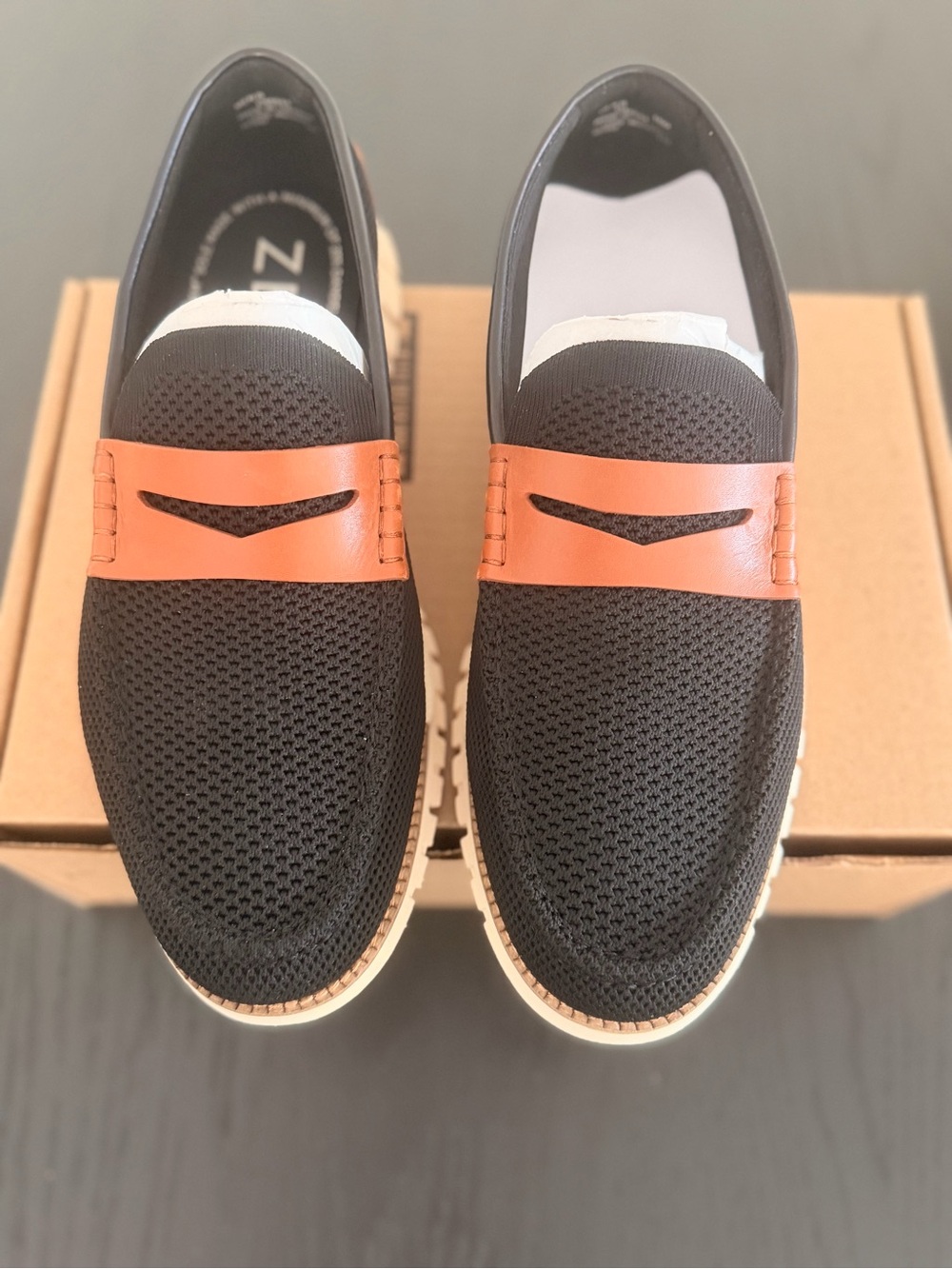 Man's Loafers Cole Haan Zerogrand Remastered Stitchlite Loafer Size 10 NEW NOBOX